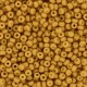 Miyuki rocailles Perlen 11/0 - Matted opaque mustard 11-2312